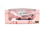 PGM Model 1/64 Porsche 964 Pink Pig Fully Open