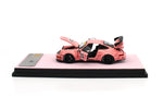 PGM Model 1/64 Porsche 964 Pink Pig Fully Open