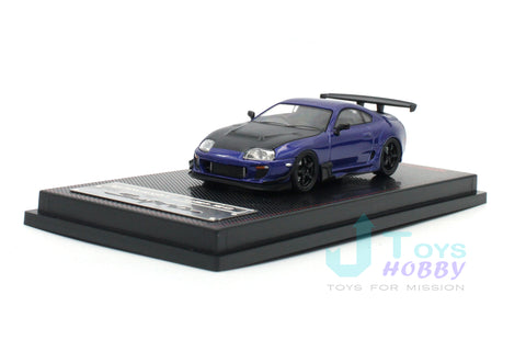 Ignition Model 1/64 Toyota Supra JZA80 RZ Blue Metallic
