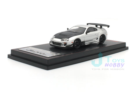 Ignition Model 1/64 Toyota Supra (JZA80) RZ Silver
