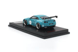 Ignition Model 1/64 PANDEM R35 GT-R Tarmac Exclusive Turquoise Blue