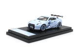 Time Model 1:64 Nissan GT-R R35 Kanaagawa Surfing Wing Tail