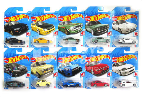 NEW Hot Wheels 2021 JDM J-Imports First Series No. 1-10 All Completed Set