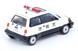 INNO64 1/64 HONDA CITY TURBO II Japanese Police Car Concept Livery w MOTOCOMPO