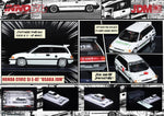 INNO64 HONDA CIVIC Si E-AT WHITE OSAKA JDM W/ EXTRA DECALS AND WHEELS