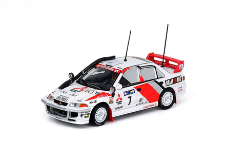 INNO64 1/64 Mirsubishi Lancer Evolution III #7 Safarari Rally 1996