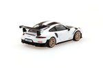 Mini GT #86 Porsche 911 GT2 RS Weissach Package White Metallic RHD
