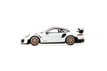 Mini GT #86 Porsche 911 GT2 RS Weissach Package White Metallic RHD