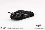 MINI GT #291 LB-Silhouette WORKS GT NISSAN 35GT-RR V.2 Matt Black LBWK