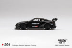 MINI GT #291 LB-Silhouette WORKS GT NISSAN 35GT-RR V.2 Matt Black LBWK