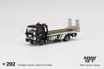 MINI GT Isuzu N-Series Vehicle Transporter LBWK Black 292-R