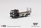MINI GT Isuzu N-Series Vehicle Transporter LBWK Black 292-R