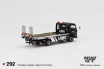 MINI GT Isuzu N-Series Vehicle Transporter LBWK Black 292-R