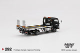 MINI GT Isuzu N-Series Vehicle Transporter LBWK Black 292-R