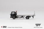 MINI GT Isuzu N-Series Vehicle Transporter LBWK Black 292-R
