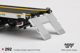 MINI GT Isuzu N-Series Vehicle Transporter LBWK Black 292-R