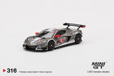 MINI GT 316 Chevrolet Corvette C8.R #4 2021 IMSA Sebring 12 Hrs