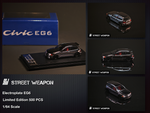Street Weapon 1:64 Honda Civic EG6 Electroplate Limited 500