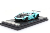 JEC 1/64 LB Works Lamborghini LP700 Aventador 2.0 Tiffany Blue