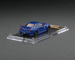 Ignition Model IG 1:64 Nismo R34 GT-R R-tune Bayside Blue Resin