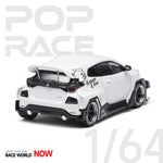 POPRACE 1:64 GR Yaris Pandem White