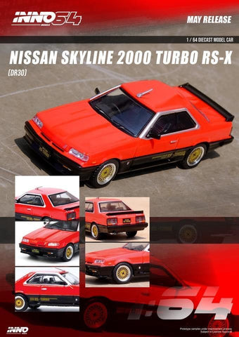 INNO64 1/64 Nissan Skyline 2000 Turbo RS-X DR30 R30
