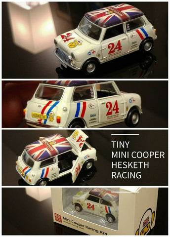 Tiny Mini Cooper Racing #24 Hesketh Racing Team Exhibition Limited Box Edition