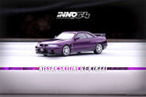 INNO64 1/64 NISSAN SKYLINE GT-R R33 Midnight Purple