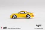 MINI GT #358 PORSCHE RUF CTR Anniversary Blossom Yellow