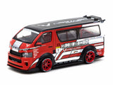 Tarmac Works Toyota Hiace Widebody GIBSON Japan HK  ToyCar Salon Special Edition