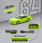 Tarmac Works x Nissan Global VERTEX Silvia S14 Light Green