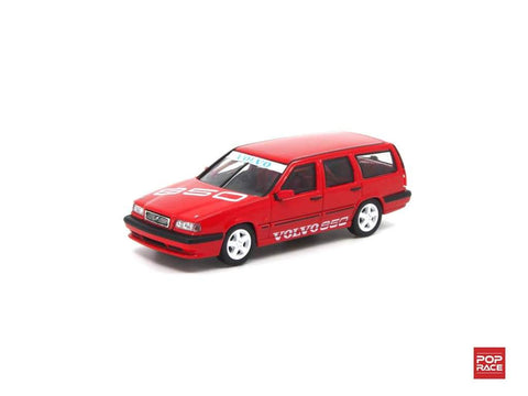 POPRACE 1/64 Volvo 850 Estate Touring Car Prototype Red