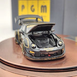 PGM 1/64 Porsche 993 RWB JPS Luxury Box Limited Fully Open