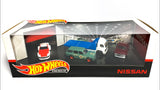 Hot Wheels Nissan Garage Display Premium Box Set Datsun 510 Wagon