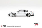 MINI GT #210 Porsche 911 (992) Carrera S GT Silver Metallic RHD