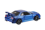 2017 Hot Wheels Retro Entertainment Fast & Furious Nissan Skyline GT-R R34