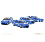 INNO64 1/64 Nissan Skyline GT-R R32 Calsonic Racing Team Box Set JTC 1990-1993