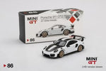 Mini GT #86 Porsche 911 GT2 RS Weissach Package White Metallic RHD