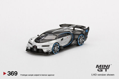 MINI GT #369  Bugatti Vision Gran Turismo Silver