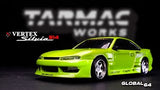 Tarmac Works x Nissan Global VERTEX Silvia S14 Light Green