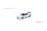 INNO64 1/64 Nissan Skyline GT-R R32 Pandem Rocky Bunny White 166