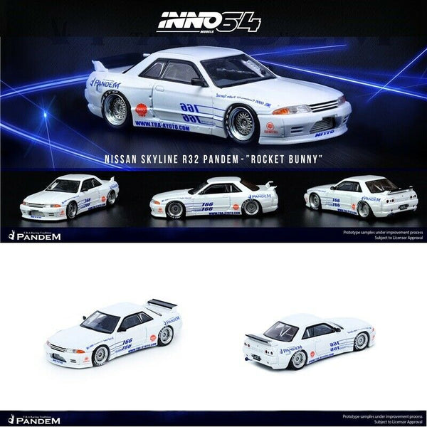 Inno64 1/64 Nissan skyline gt-r R32 Pandem Rocket Bunny Inno64 1/64 Nissan skyline gt-r R32 Pandem Rocket Bunny
