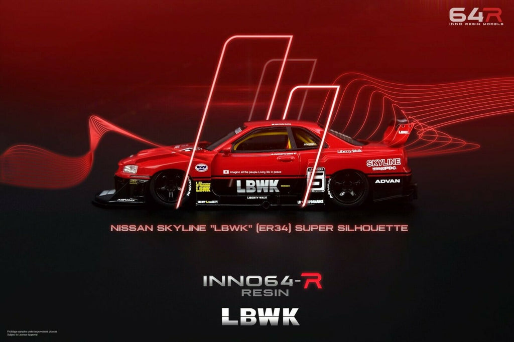 LBWK INNO64-R 1/64 Nissan Skyline