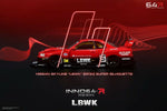 INNO64-R 1/64 NISSAN SKYLINE LBWK ER34 SUPER SILHOUETTE RESIN