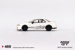 MINI GT #469 Top Secret Nissan Skyline GT-R VR32 White