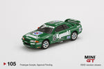 MINI GT #105 Nissan Skyline GT-R R32 Gr. A 55 Kyoseki 1993 Japan Touringcar Championship
