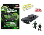 Johnny Lightning 1:64 The Black Beauty w Green Hornet & Kato Figures