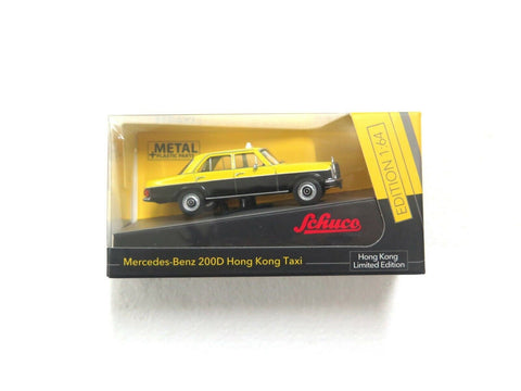 Schuco 1/64 Mercedes Benz 200D HONG KONG City Taxi