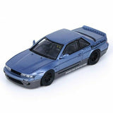 INNO64 1/64 NISSAN SILVIA S13 PANEM ROCKET BUNNY V1 Two-Tones Blue/Grey Metallic