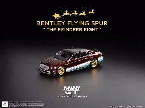 MINI GT Bentley Flying Spur Reindeer Eight #285 - CHINA EXCLUSIVE
